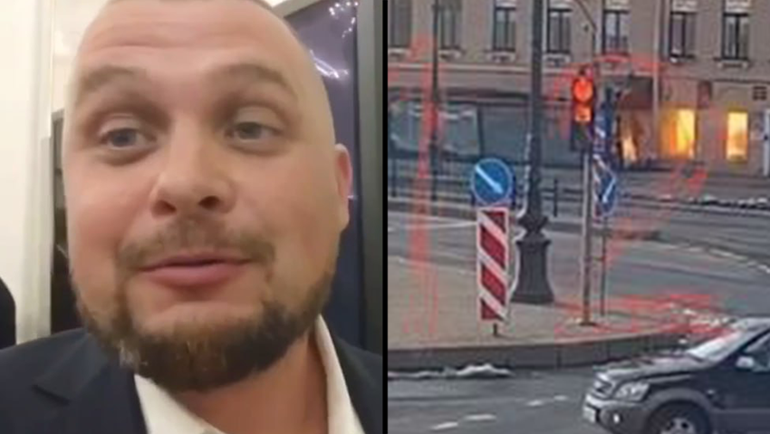 רוסיה בלוגר צבאי מוכר ולדלן טטרסקי נהרג פיצוץ מטען חבלה בית קפה סנט פטרסבורג