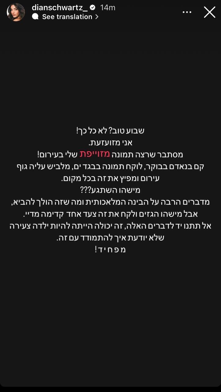 דיאן שוורץ אינסטגרם 