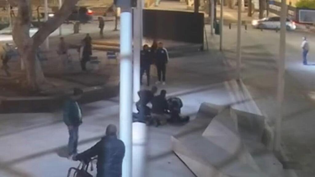 תיעוד מעצר החשוד באונס קטינה בנתניה