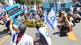 מחאת ההייטקיסטים נגד המהפכה המשפטית, תל אביב