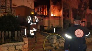 השריפה בבניין המגורים באשדוד