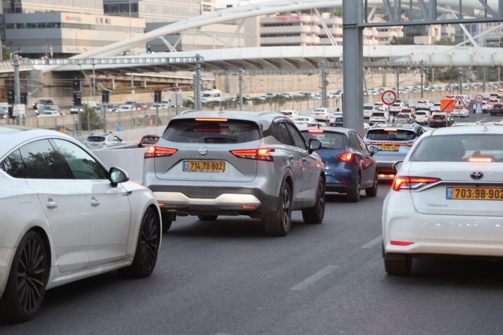 פקקים לקראת ערב החג