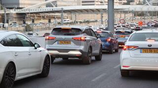 פקקים לקראת ערב החג