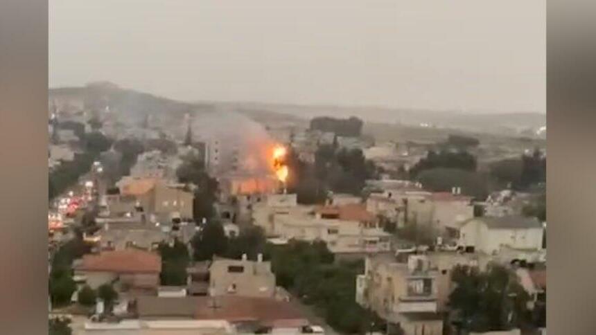 שריפה בראש העין
