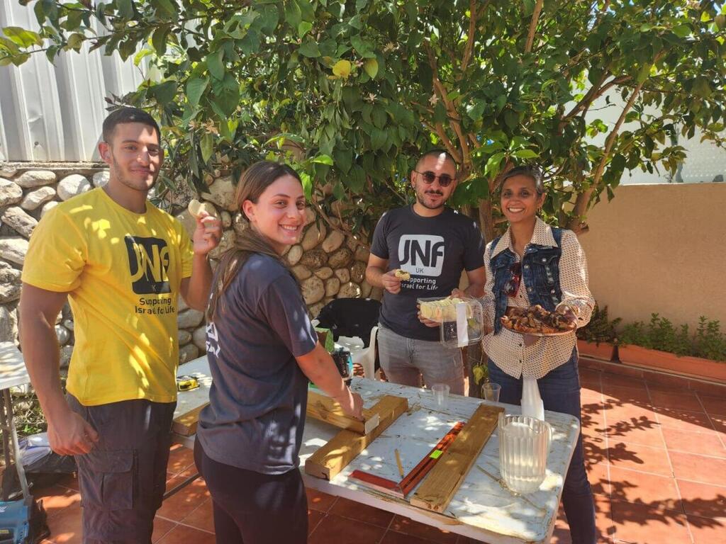 Volunteers help renovate homes of Holocaust survivors living near Gaza Strip 