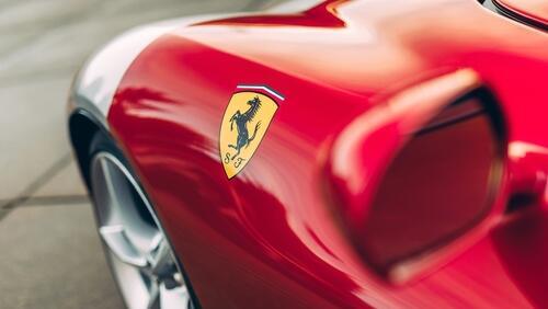 Автомобиль Ferrari, иллюстрация