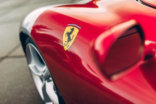 Автомобиль Ferrari, иллюстрация