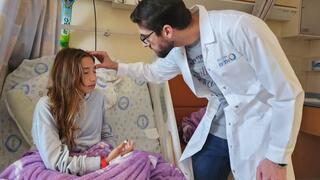 אליה אורן בהלל יפה, נפגעה מתרסיס שלג של יום העצמאות