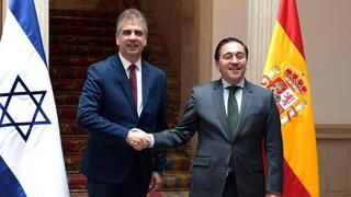 שר החוץ אלי כהן בביקור מדיני בספרד 