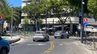 רמזורים שהפסיקו לעבוד בת"א בעקבות הפסקת החשמל