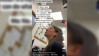 סינין אבו-זיד אזרחית גרמניה ממוצא פלסטיני שטענה ליחס משפיל ב נתב"ג