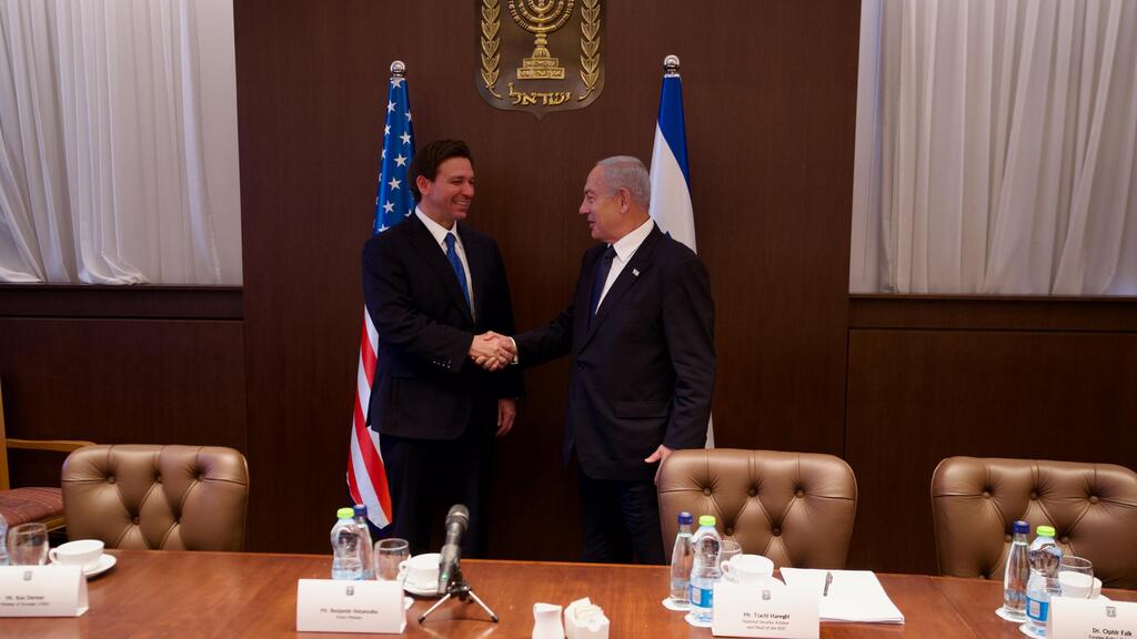פגישתם של דסנטיז ונתניהו