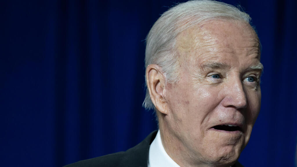 נשיא ארה"ב ג'ו ביידן ארוחת כתבים הבית הלבן