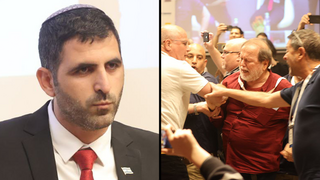 עימותים בין מתנגדי הרפורמה לתומכים בכנס החירות בתל אביב
