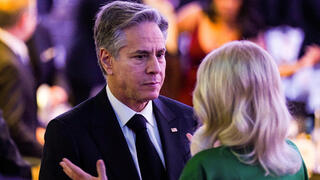 ארוחת כתבים הבית הלבן מזכיר המדינה האמריקני אנתוני בלינקן