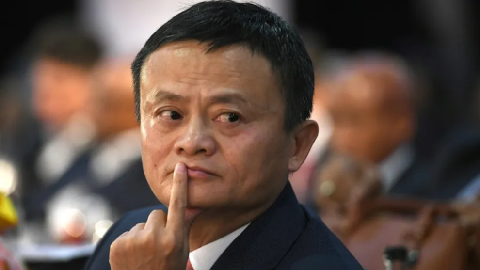 Jack Ma, founder of Chinese e-commerce giant Alibaba in Johannesburg, South Africa 