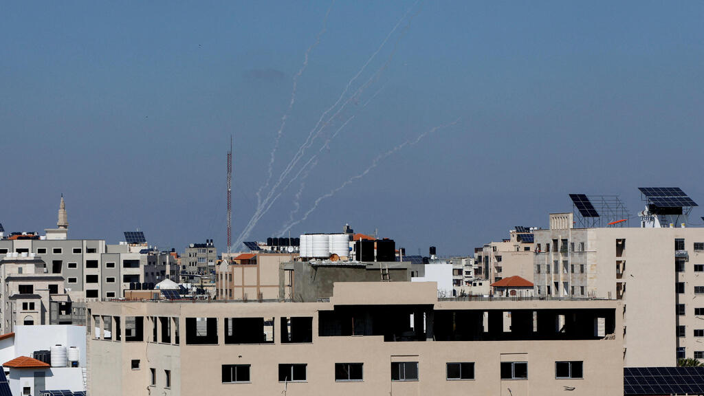 ירי רקטות מרצועת עזה לעבר ישראל