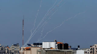ירי רקטות מרצועת עזה לעבר ישראל