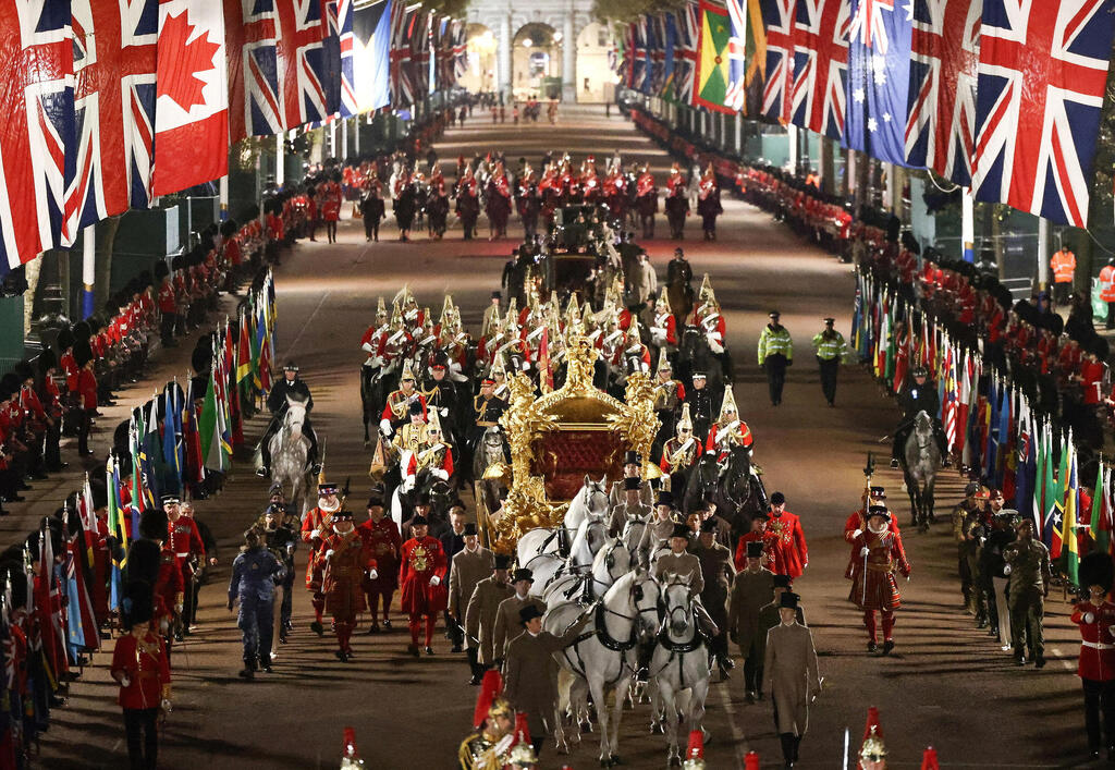 בריטניה לונדון חזרה גנרלית הכתרת המלך מלך צ'רלס