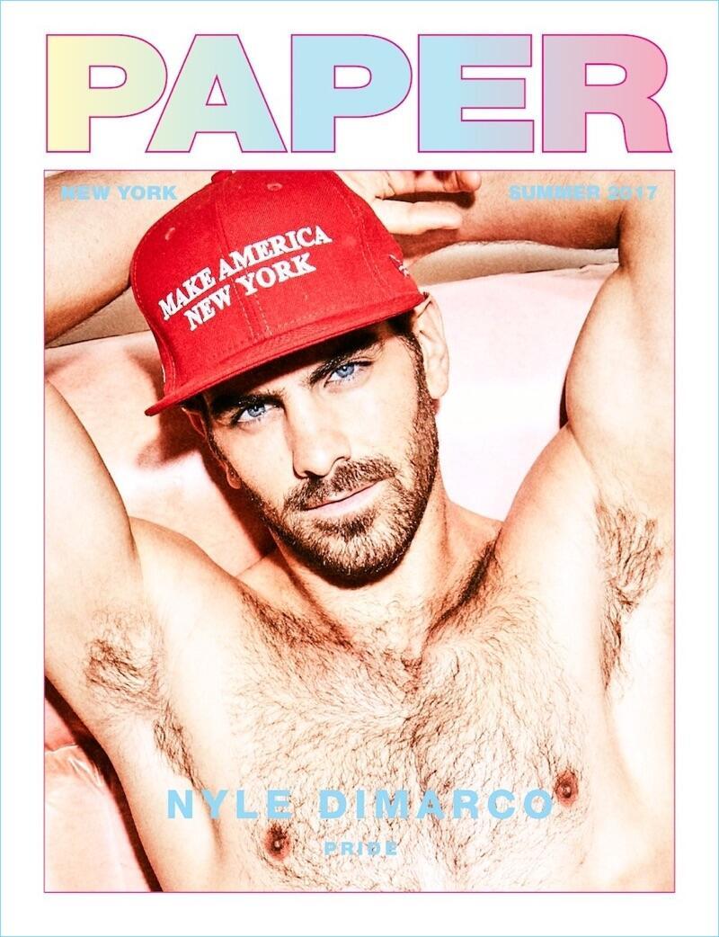 נייל דימרקו על שער מגזין "פייפר", קיץ 2017