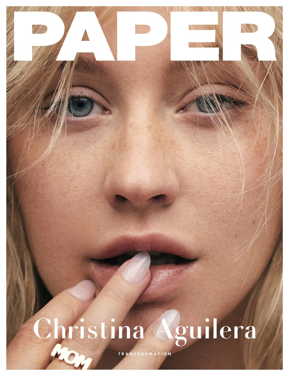כריסטינה אגילרה על שער מגזין "פייפר", קיץ 2018