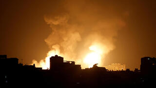 ההריסות ברצועת עזה באיזורים בהם תקף צה"ל