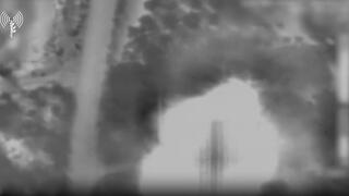 תיעוד מתקיפת חוליית הנ"ט בדרום הרצועה