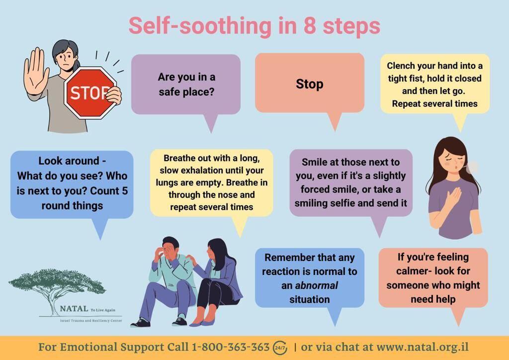 Self-soothing in 8 steps