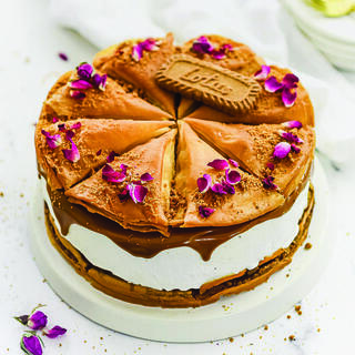 עוגת גבינה בקלאווה לוטוס