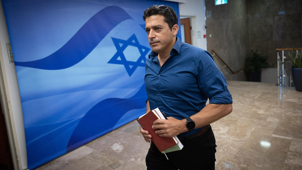 Diaspora Affairs and Combating Antisemitism Minister Amichai Chikli (Photo: Yonatan Sindel) ישיבת ממשלה