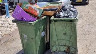 בעקבות השביתה - האשפה מצטברת בסגולה, פתח תקווה