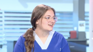Emily's Aliyah journey to volunteer at Shaare Tzedek Hospital 