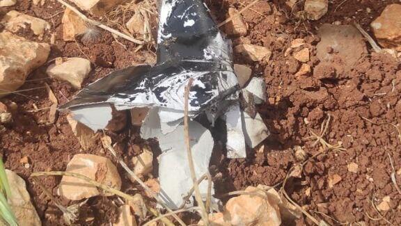 תיעוד שפרסמו הפלסטינים: שיגור דמוי רקטה בשומרון, שהתפוצץ באוויר