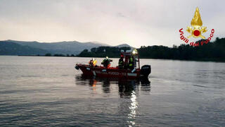 חיפוש נעדרים באגם לאגו מג'ורה