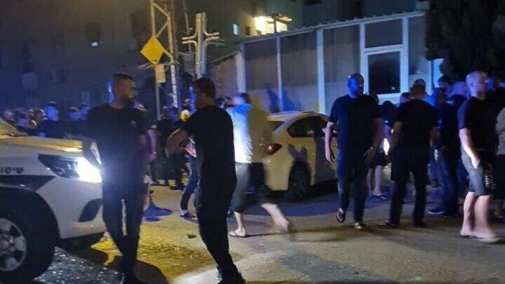 На месте убийства в Калансуа זירת הירי בקלנסווה