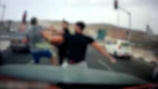 תקיפת אדם בכביש בכרמיאל