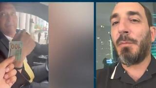 Haim Dimir and the former U.S. marine 