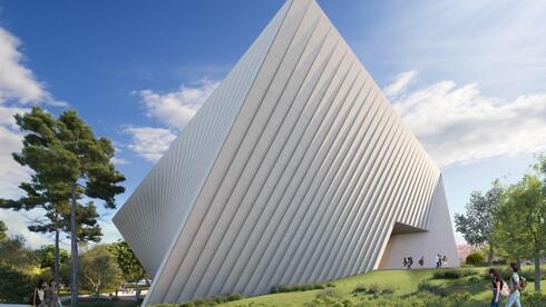 כך ייראה מוזיאון בית איינשטיין בירושלים, בתכנונו של אדריכל דניאל ליבסקינד