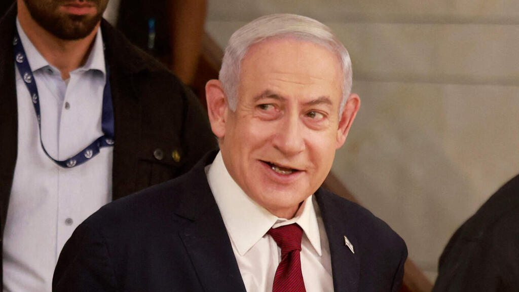 ראש הממשלה בנימין נתניהו בכנסת