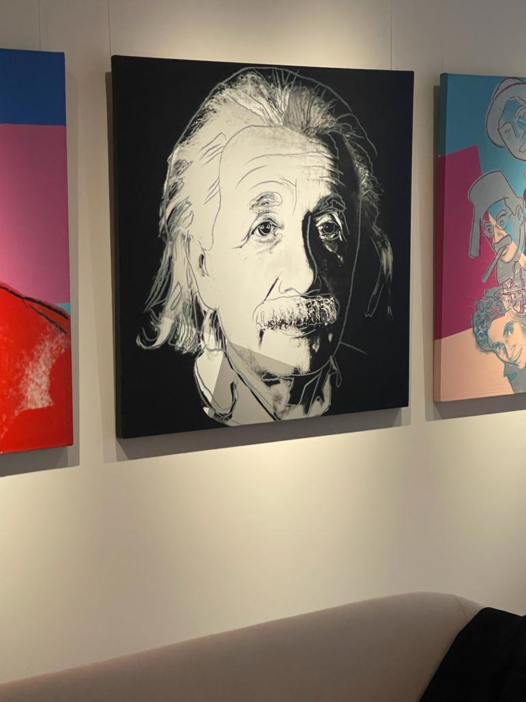 Portrait of Albert Einstein from Jose Mugrabi's personal collection