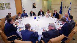המפגש בין נציגי ישראל והאיחוד האירופי