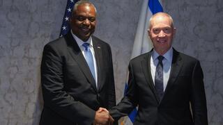 יואב גלנט ולויד אוסטין
