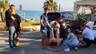זירת הירי בבת ים
