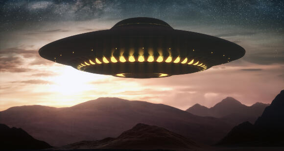 Alien spaceship 