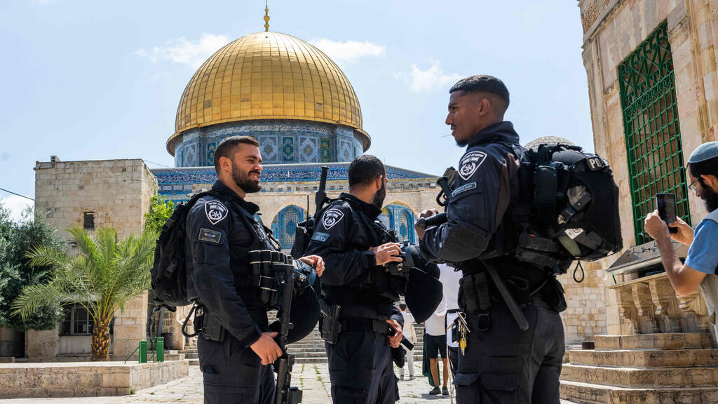 אבטחה בזמן ביקור יהודים בהר הבית