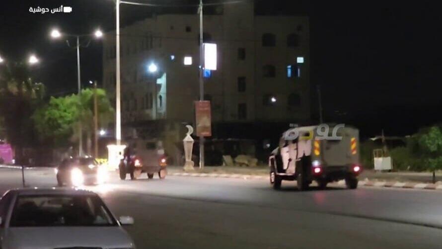 כניסה של רכבים צבאיים לג'נין לאחר חיסול חוליית המחבלים באמצעות תקיפת מל"ט