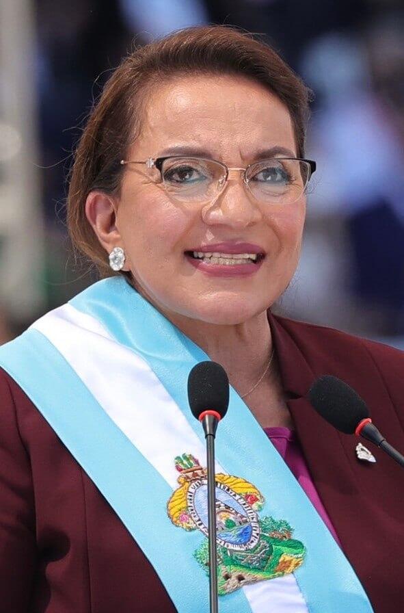 Honduran President Xiomara Castro 