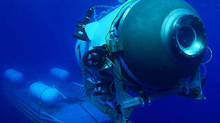 הצוללת צוללת טיטאן ש נעלמה נעדרת בדרך ל שרידי ה טיטאניק ארכיון