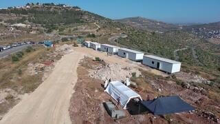 שכונה חדשה "המור" בבנימין, בעקבות הפיגוע בעלי