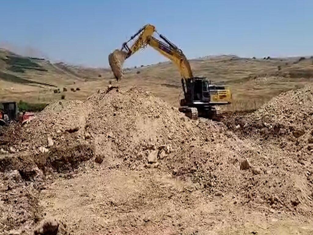 חברת אנרג'יקס מכשירה את הקרקע ברמת הגולן